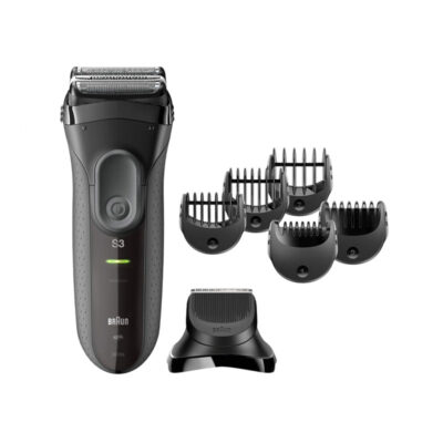 Rasoir électrique 3-en-1 rechargeable Braun Series 3 Shave&Style 300BT