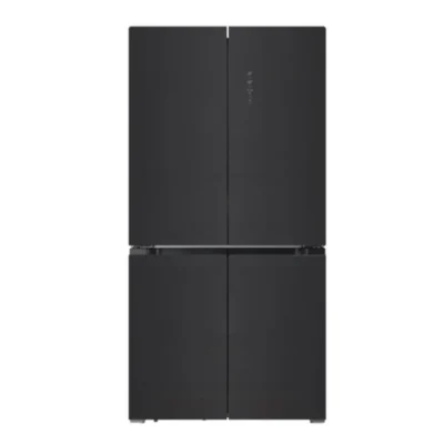 Réfrigérateur HYUNDAI 4 portes No Frost Inverter 617 L verre noir – HYN-91.4DBG.02