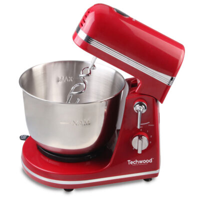 ROBOT PÂTISSIER TECHWOOD 300 W 3,5 L ROUGE TMB-365