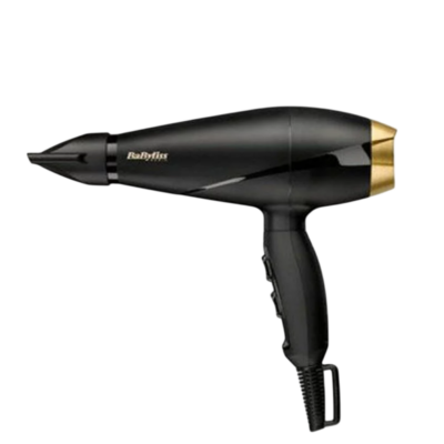 SÈCHE-CHEVEUX PROFESSIONNEL BABYLISS POWER PRO 2000 W NOIR ET OR 6704E