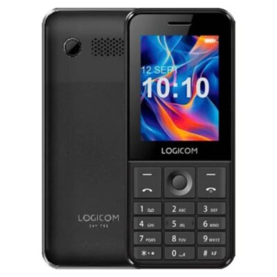 Téléphone portable Logicom Kay 244 4G Dual SIM – Noir