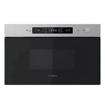 MICRO-ONDES ENCAST. WHIRLPOOL 22 LITRES INOX/NOIR MBNA920X-MBNA920B