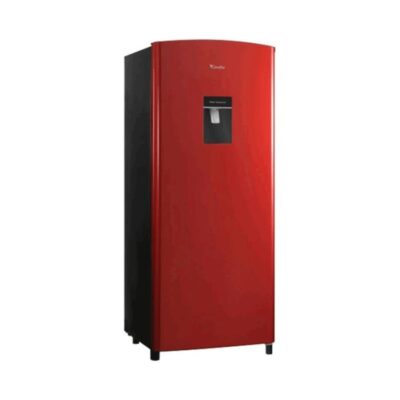 Réfrigérateur Condor 176 L monoporte rouge avec distributeur d’eau – CRF-T24GD14R